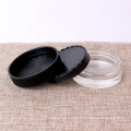 30ml empty Clear Glass Balm Jars for cosmetic with lid